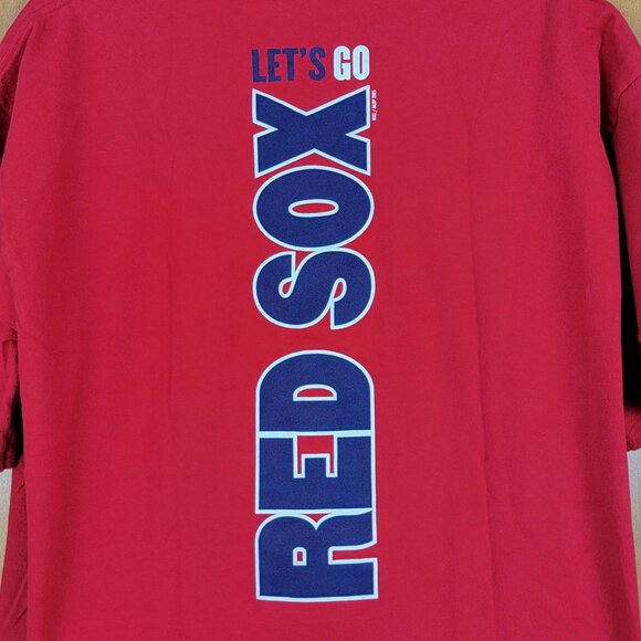 Nike Boston Red Sox MLB Baseball 2 Sided Crew Neck Tee - XL - Picture 4 of 5